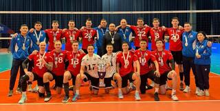 Историческая победа: мужская волейбольная команда «Жетісу» завоевала Суперкубок