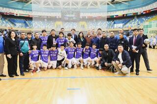 Награждены победители республиканского турнира по футзалу среди учащихся школ «Келешек мектептері»