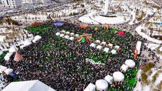 Празднование Наурыза в Астане продолжается