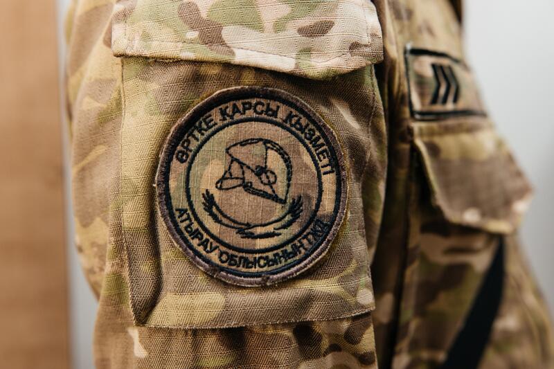 Пресс-тур в Махамбетском универсальном спасательном подразделении