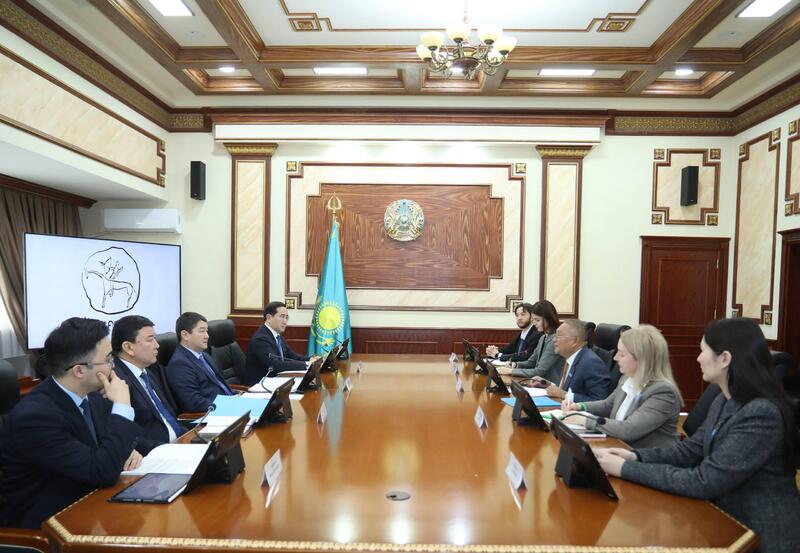 Нурдаулет Килыбай встретился с представителем UNICEF в Казахстане