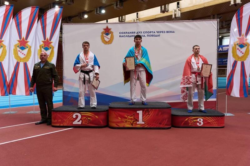 Сборная Казахстана заняла второе общекомандное место на Чемпионате СНГ по армейскому рукопашному бою