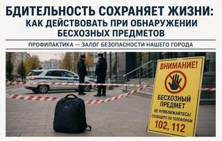 «Бдительность сохраняет жизнь»