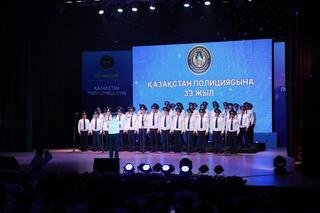33 года на страже порядка: в Жамбылской области отметили День полиции