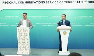 В ТУРКЕСТАНСКОЙ ОБЛАСТИ В РАМКАХ ПОРУЧЕНИЙ ПРЕЗИДЕНТА РЕАЛИЗУЮТСЯ МАСШТАБНЫЕ ПРОЕКТЫ В СФЕРЕ СОЦИАЛЬНОЙ ПОДДЕРЖКИ И ЗДРАВООХРАНЕНИЯ