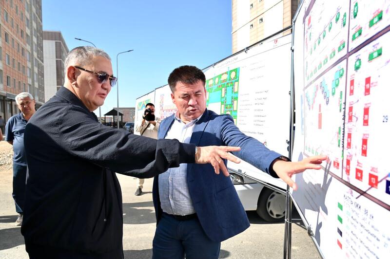Вице-министр Тимур Карагойшин ознакомился с инфраструктурными объектами строительства в Шымкенте