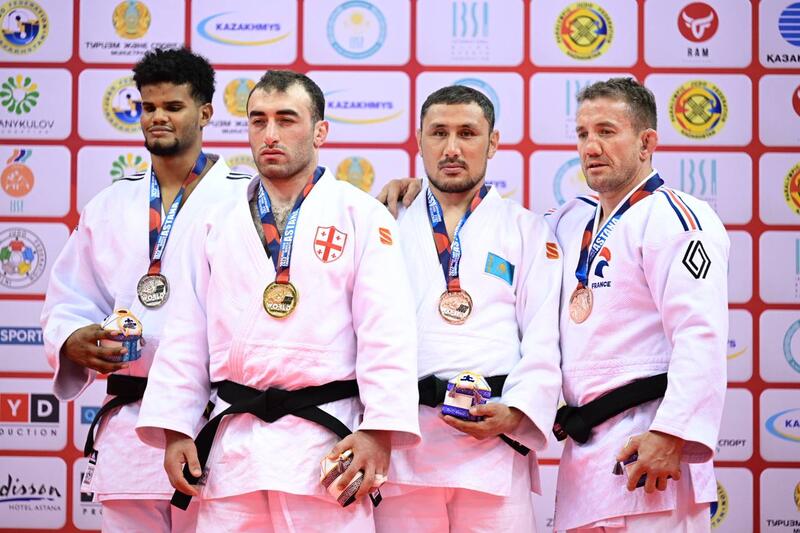 Столичный парадзюдоист Ергали Шамей стал бронзовым призером чемпионата мира