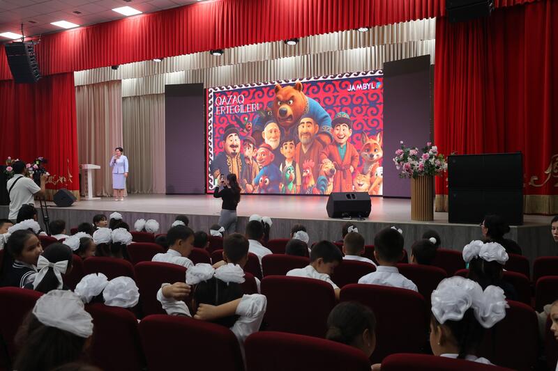 Закрытый показ казахских сказок, созданных с помощью ИИ, прошел в Жамбылской области