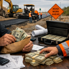 Хищение бюджетных средств при строительстве дорог