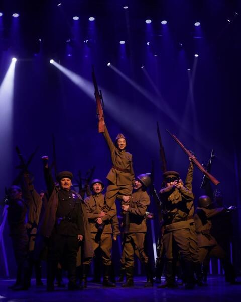 Премьера мюзикла «Алия» прошла с аншлагом в Актобе