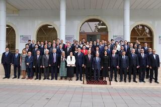 Делегация Высшего Судебного Совета Республики Казахстан во главе с Председателем Дмитрием Малаховым приняла участие в церемонии открытия Академии правосудия Республики Узбекистан