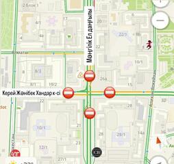 Участок проспекта Мангилик Ел временно перекроют
