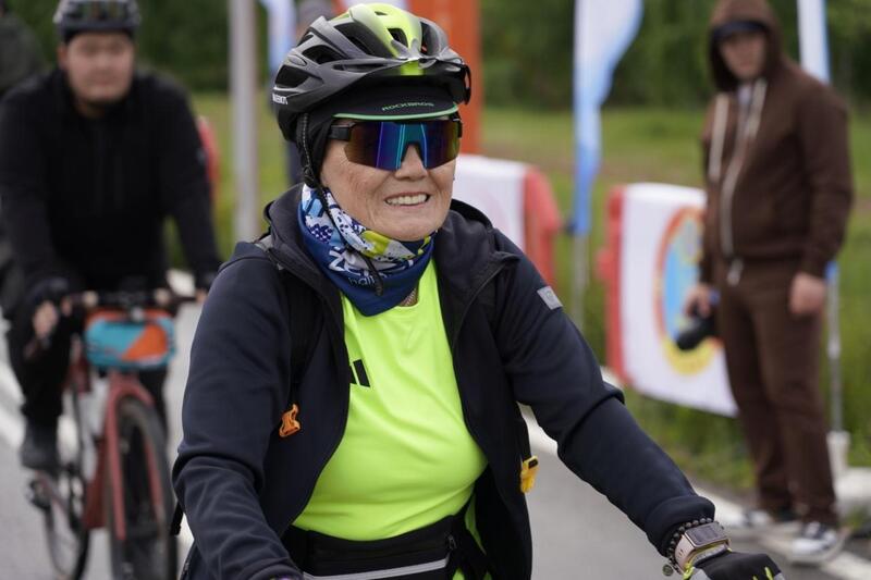 «Астана - город без наркотиков»: в столице прошел массовый велопробег