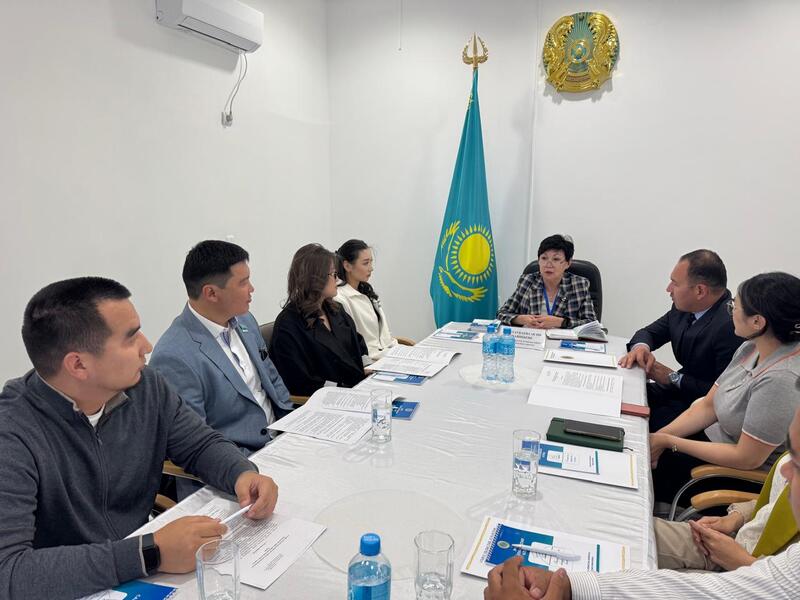16 сентября 2025 года состоялось первое заседание Клуба молодых избирателей, созданного при Атырауской областной территориальной избирательной комиссии