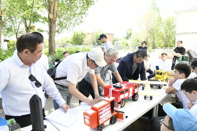 Городской конкурс юных техников провели в Астане
