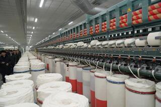 Хлопковый комплекс по производству текстиля полного цикла запустили в Туркестане