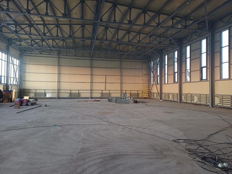 В Аксуатском районе строятся новые спортивные объекты