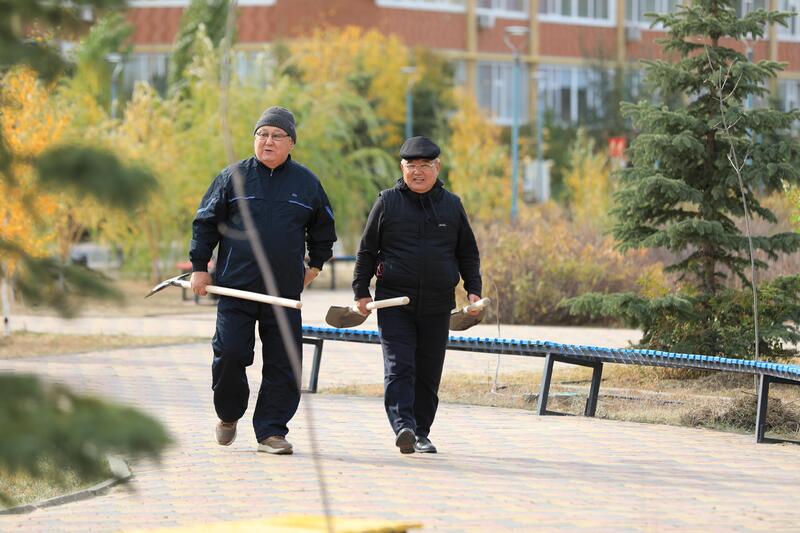 В рамках акции «Таза Казахстан» в Актюбинской области было высажено около 7300 саженцев