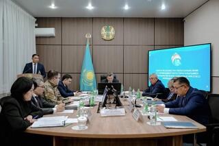 Аким СКО провел кустовое совещание с акимами близлежащих районов