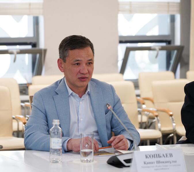 НУРАЛХАН КУШЕРОВ ВСТРЕТИЛСЯ С ИЗВЕСТНЫМ ПРЕДПРИНИМАТЕЛЕМ, УЧРЕДИТЕЛЕМ ХОЛДИНГА «KUSTO GROUP» КАНАТОМ КОПБАЕВЫМ