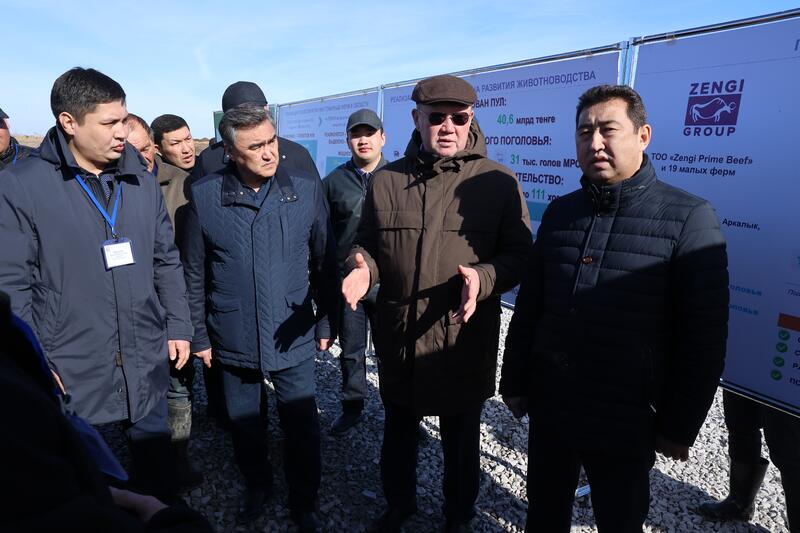 Рабочий визит Министра сельского хозяйства в Костанайскую область