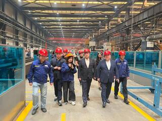 Делегация МЧС Казахстана посетила предприятие в Китае