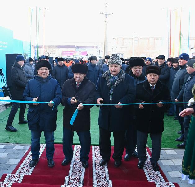 В Казалинском районе введён в эксплуатацию мост через железную дорогу