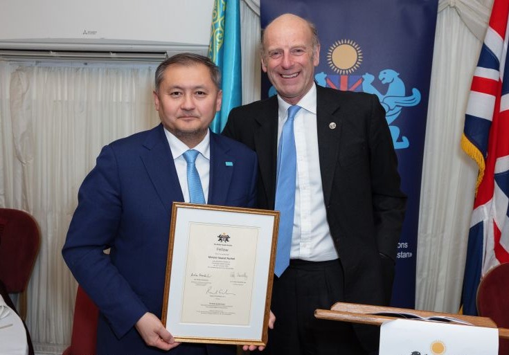 Министр вошел в состав Британско-Казахстанского общества