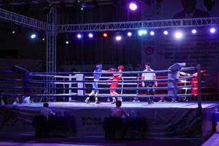 В ТУРКЕСТАНЕ СТАРТОВАЛ МЕЖДУНАРОДНЫЙ ТУРНИР ПО БОКСУ ИМЕНИ МУХТАРХАНА ДИЛЬДАБЕКОВА