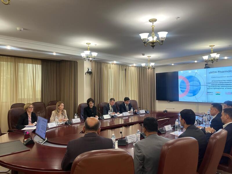 ГЛАВА МИНЗДРАВА ПРОВЕЛА ВСТРЕЧУ ПО ВОПРОСАМ РАЗВИТИЯ ФАРМПРОИЗВОДСТВА