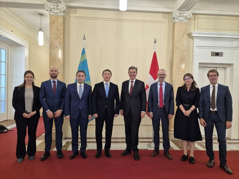Казахстан и Швейцария провели 7-й раунд межмидовских консультаций