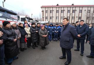 Глава региона встретился с сотрудниками «Қызылорда автобус паркі», «Қызылорда су жүйесі»