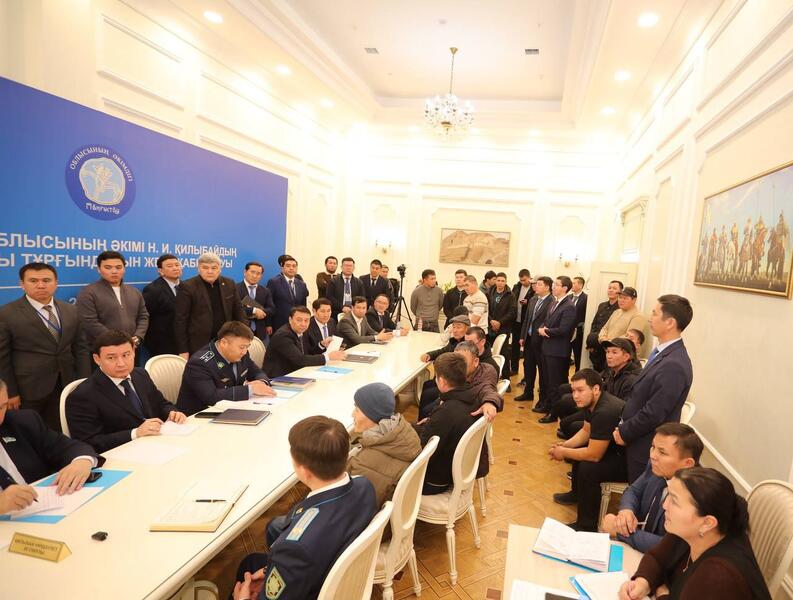 Нурдаулет Килыбай провёл личный приём жителей Актау