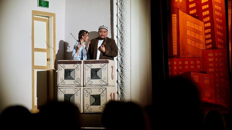 В ВКО состоялась премьера спектакля «Ангел в тюбетейке»