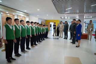 Свыше тысячи школьников Кызылорды стали участниками масштабной патриотической акции