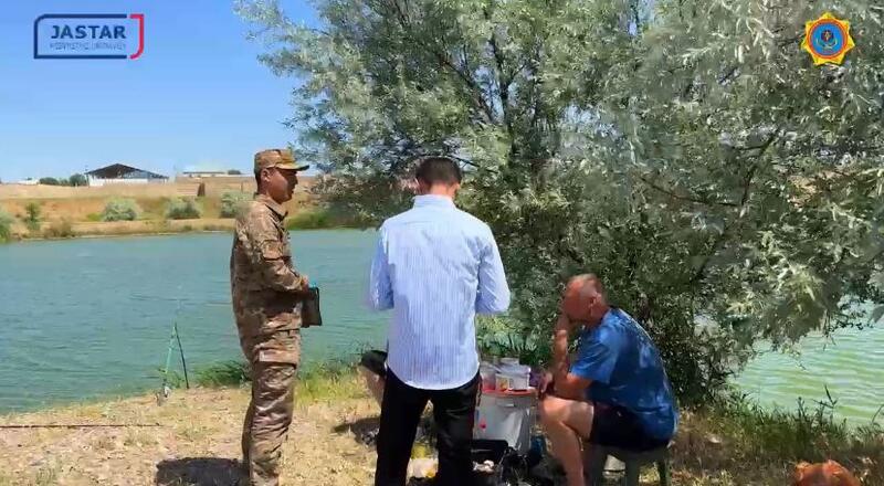 В ШЫМКЕНТЕ РАЗЪЯСНЯЮТ МЕРЫ БЕЗОПАСНОСТИ НА ВОДОЕМАХ