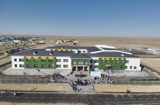 В поселке Саксаульск открылась «Келешек мектебі» на 300 мест