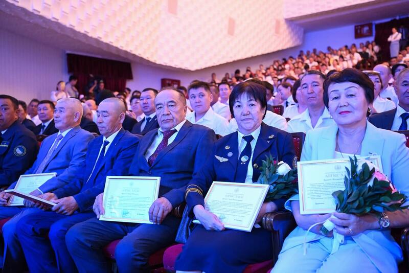 Железнодорожникам Кызылорды оказали почести