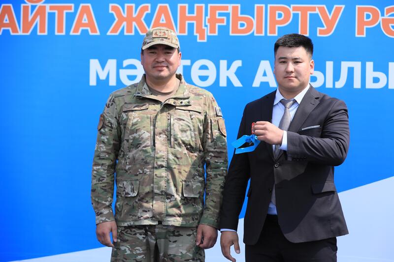 В Мартуке заработала обновлённый пожарный пост