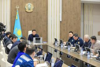 В Актюбинской области состоялось очередное заседание оперативного штаба, созданного в связи с ухудшением погодных условий