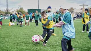 Футбол объединяет: детский фестиваль спорта в Карагандинской области собрал более 400 участников  