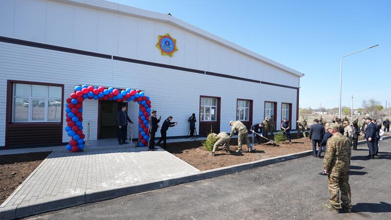 Впервые в истории независимости в посёлке Жайрем открыто универсальное спасательное подразделение