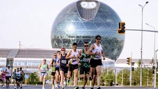 Astana Half Marathon: какие улицы перекроют в столице на время забега