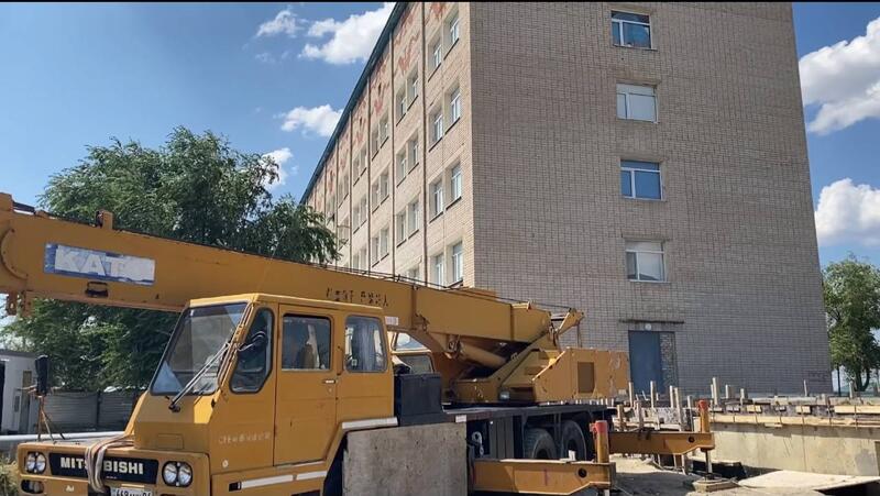 Модернизация сельского здравоохранения: за счет средств Спецгосфонда в трех районных больницах строятся пристройки