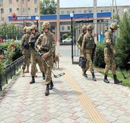 Оперативно-тактические учения «Калкан-Антитеррор-2025» с Жамбылским областным оперативным штабом