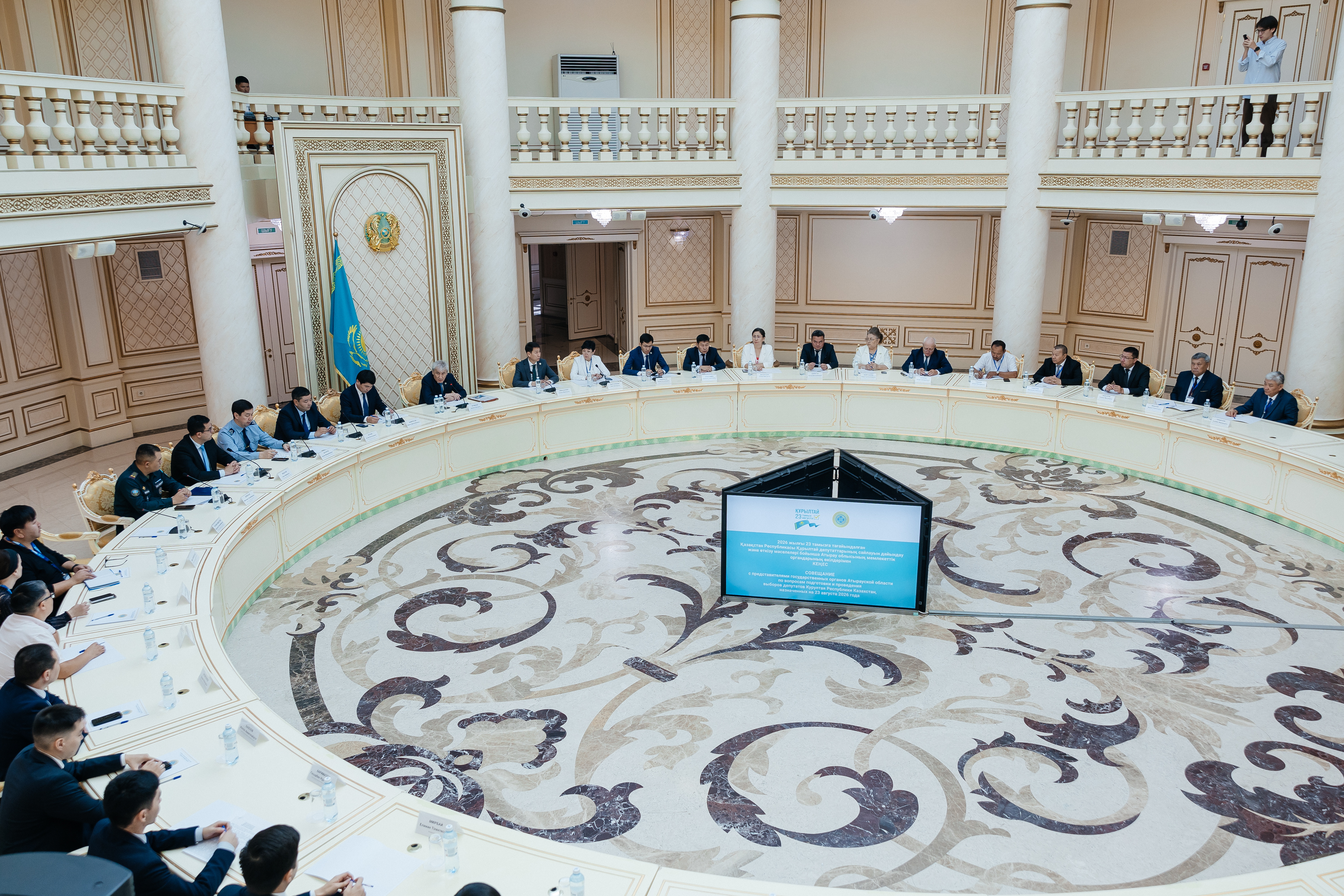 Члены ЦИК ознакомились с ходом подготовки к выборам депутатов Курултая в Атырауской области