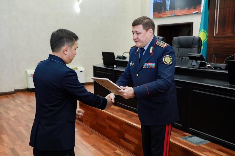 Творческий конкурс для популяризации государственного языка провели среди столичных полицейских