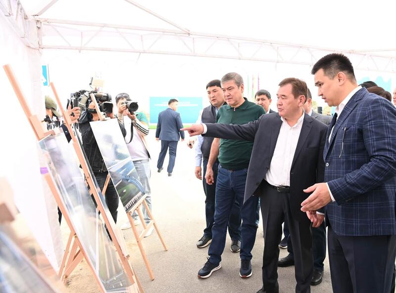 Заложена капсула строительства нового моста через Сырдарью