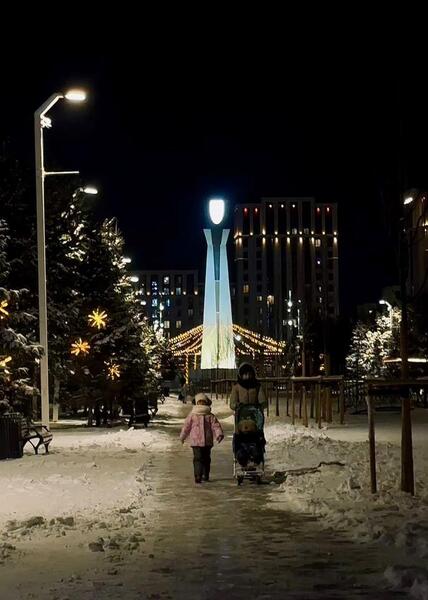 Модернизированный Центральный парк, аллея GreenLine и обновленные дворы: как преобразился столичный район Нура