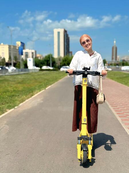 «Таза Қазақстан»: столичные спортсмены провели челлендж «Один день без автомобилей»